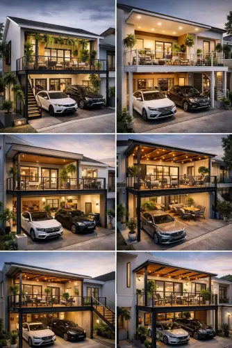 Mezannine Teras Rumah Keren di Cimanggis